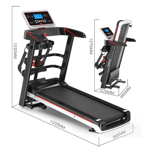 Tapis roulant électrique pliable <span class=keywords><strong>de</strong></span> <span class=keywords><strong>type</strong></span> domestique, écran LCD bleu, capacité <span class=keywords><strong>de</strong></span> 100 kg, plage <span class=keywords><strong>de</strong></span> vitesse <span class=keywords><strong>de</strong></span> 1 <span class=keywords><strong>à</strong></span> 12,8 km/h, montage facile - Product Image 5