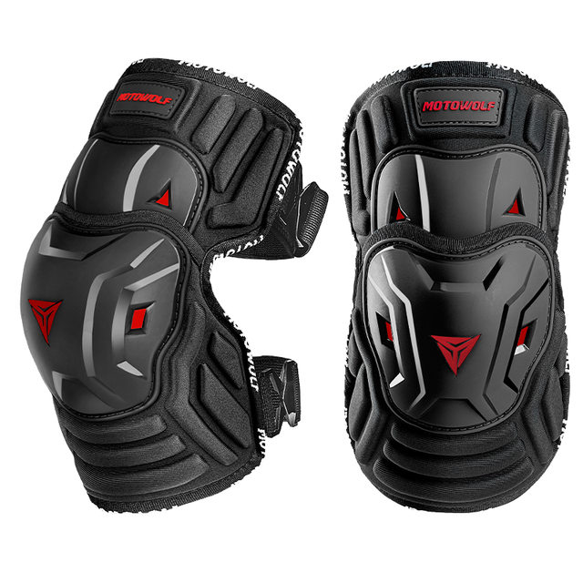 Fashionable Outdoor Motorcycle Adult Cycling Knee Guard Thick Professional Protection Adjustable Waterproof Flexible EVA