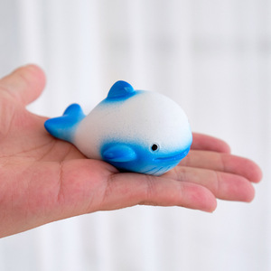 Figurita de delfín de resina, mini adorno para decoración de acuario, estilo suave, decoración de animales mediterráneos - Product Image 3