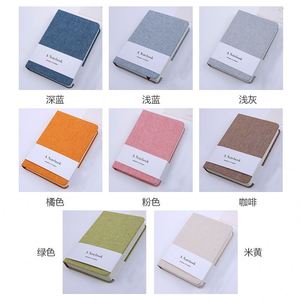Promotion A6 Paper Planner Hardcover Customizable Composition 80 Leaves Journal PU <b>Notebook</b> for Girls - Product Image 3
