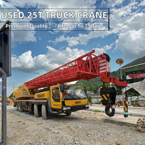 رافعة شاحنة متنقلة مستعملة من نوع ساني ساني، حمولة رفع <span class=keywords><strong>75</strong></span> طن، مزودة بمحرك وعلبة تروس ومحركات أساسية ومكونات محامل - Product Image 2