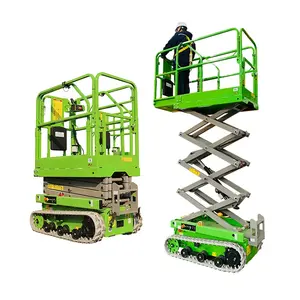 6m 8m 10m Manlift Mobile Electric Tracked Scissor Lift Self Propelled Scissor Lift For Sale