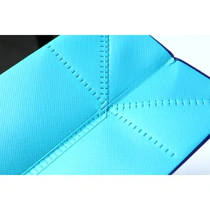 Wholesale Custom Full Color Printing Non Woven PP Laminated Bag Handle Clothing Bag