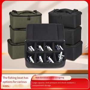Bolsa de Pesca con Divisores Ajustables, Organizador Multiusos para Carretes de Pesca, para Pesca al Aire Libre - Product Image 4