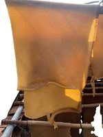 Polvo de caucho natural RSS3 con nervaduras y efecto ahumado, estándar de Vietnam (TCVN), alta calidad para neumáticos, bandas transportadoras y suelas.