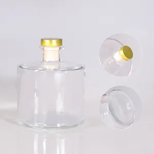 Glas aroma heimdekoration duft extra groß schilf-diffusor flasche 1000 ml mit korkstäben