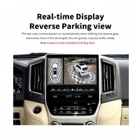 Unidad Principal de Radio Estéreo con Reproductor Multimedia Android y Navegación GPS para Coche de 10.25 Pulgadas para Toyota Land Cruiser LC200 2008-2021 con DSP y RGB