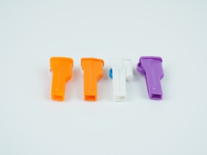 Abrazaderas Ajustables para Líneas <span class=keywords><strong>IV</strong></span> de ABS, Abrazaderas de Plástico Multicolor para Tubos, para una Regulación Precisa de Fluidos, OEM/ODM, Jiangsu, China - Product Image 1