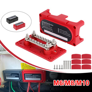 Bloque de terminales de barra colectora Cnspeed 300A M6 M8 M10 de cobre para automóviles y barcos - Product Image 3