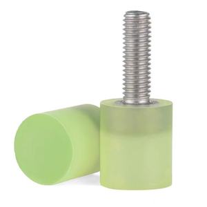 Servicio personalizado de fabricación de moldes para tornillos recubiertos de PU de acero inoxidable 304 Pernos de amortiguación antivibración Tamaño de la cabeza de goma Color - Product Image 6