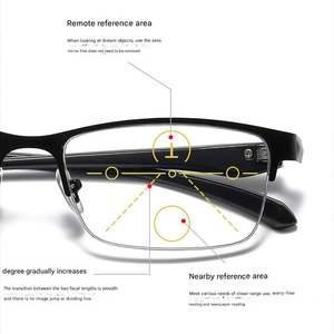 Gafas de Sol Progresivas Multifocales de Moda 2025 con Logotipo Personalizado, Gafas de Lectura Fotocromáticas Inteligentes para Hombre - Product Image 5
