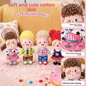 Nouvelle Peluche Zhuoyou Snot Bear Garçon <span class=keywords><strong>aux</strong></span> Taches Cheveux Bouclés Petit Homme, Rembourrage Polyester Coton PP, 5-7 Ans, Idéal pour Fêtes - Product Image 3