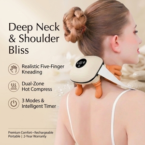Masseur <span class=keywords><strong>de</strong></span> main N9 Bionic Simulated Finger Master avec télécommande <span class=keywords><strong>et</strong></span> compresse chaude pour le <span class=keywords><strong>cou</strong></span> <span class=keywords><strong>et</strong></span> les épaules - Product Image 4