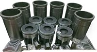 Revêtements de cylindre 6D14 adaptés au moteur Mitsubishi Revêtement de cylindre 6D14 pour pelle Caterpillar CAT E180 E120 E140