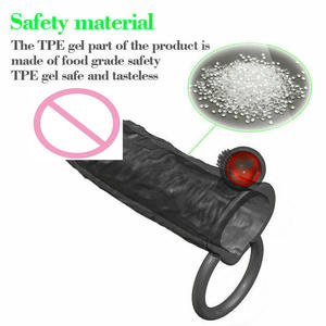 Anillo para pene, manga para adultos, tienda sexual, condón vibrador, dilatación, manga para hombres, parejas sexuales - Product Image 4