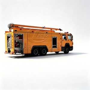 Camión de Bomberos HOWO TX 6x4 con Plataforma Elevadora de 18m para Emergencias Industriales - Product Image 1