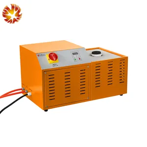 5kw 7kw 10kw değerli metal laboratuvar fırını indüksiyon eritme fırını altın döküm makinesi altın eritme makinesi