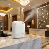 Diffuseur d'aromathérapie intelligent de qualité domestique et commerciale avec batterie, capacité de 150 ml, double usage, diffuseur de parfum de table et de bureau