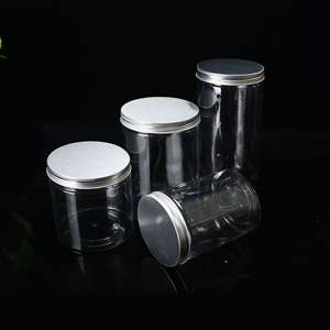 Bouteilles et Boîtes en PET Transparentes en Gros, Emballage Multifonctionnel pour Noix, Snacks, Thé Parfumé, Sucre, Fabriquées par Petrescue - Product Image 1