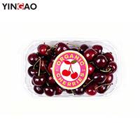 Étiquette personnalisée en vinyle pour fruits, écologique, imperméable, avec pelliculage brillant/mat, en rouleau, pour l'emballage de bananes et de citrons frais