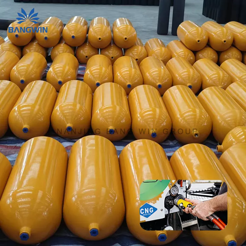 BW Top Quality Used Cng Cylinder Empty 55L Empty Tank 40L Tank Cng Gas Cylinder Chinese Supplier Vehicle Natural