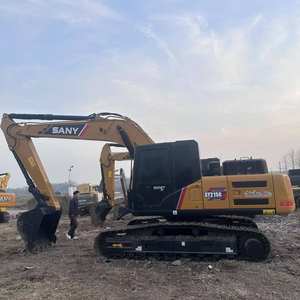 รถขุดมือสอง SANY SY215 จากจีน สภาพใช้งานได้ รถขุดตีนตะขาบมือสอง SY215 20-21 ตัน ได้รับมาตรฐาน EPA CE สำหรับขาย - Product Image 1