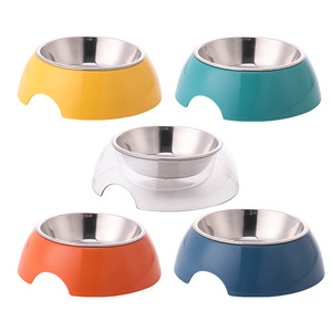 Tazón para Mascotas Harry YaYa de Acero Inoxidable 16x4.7cm Antideslizante para Perros y Gatos - Product Image 1
