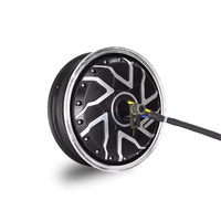 Kit de conversion de moteur de moyeu sans balais QS273 13 pouces 12 kW avec contrôleur Fardriver à onde sinusoïdale ND721200 72V en aluminium de haute qualité