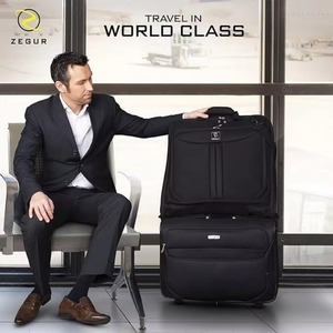 Free sample Comfortable Carrying Premium <b>Travel</b> <b>Garment</b> <b>Bag</b> with Shoulder Strap for Suits and Dresses - Product Image 6