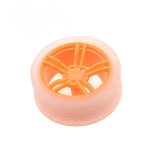 Ensemble roue-moteur intelligent pour châssis de voiture robotisée avec pneu et moteur de réduction DC - Product Image 4