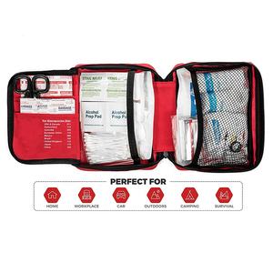 緊急ホームオフィス屋外サバイバルキット包括的な医療応急処置キット緊急サバイバルキット - Product Image 4
