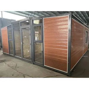 Luxe Gefabriceerd Wonen 2 Slaapkamer Containerhuis Met Douche Stacaravans Huis Modulair Appartement