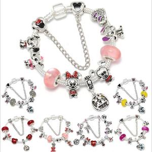 Bracelet à breloques pour chien et chat, filles, micro, clé, souris, bracelets de dessin animé - Product Image 2