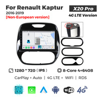 MEKEDE X10 X20 X30 X40 UIS7865 8+128G QLED AKM DSP CarPlay sans fil Android Auto pour Renault Clio 5 2020