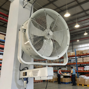Factory Large Air Volume 24/28/32/36 Inch Commercial Mist Spray Fan Water Air Cooler Big Industrial Fan Ventilation OEM - Product Image 4
