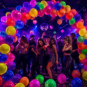 Wholesale UV Neon <b>Balloons</b> Neon Glow <b>Party</b> <b>Balloons</b> UV Black Light <b>Balloons</b> Glow in the Dark for Birthday Wedding Glow <b>Party</b> - Product Image 4