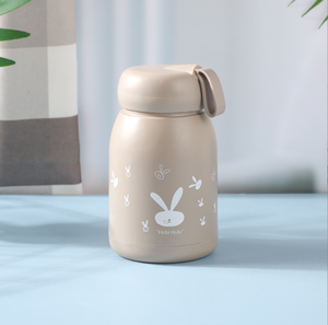Copo de água de escritório para meninas, copo de vidro criativo fofo de coelho - Product Image 5
