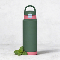 Bouteille isotherme sous vide en acier inoxydable de style moderne Hong Ling de 32 oz avec compartiment