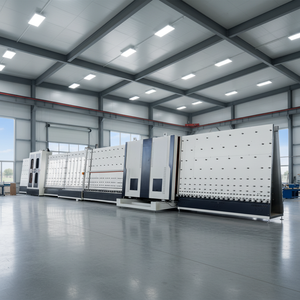 Línea <span class=keywords><strong>de</strong></span> Producción <span class=keywords><strong>de</strong></span> Vidrio Aislante Controlada por PLC <span class=keywords><strong>de</strong></span> Última Tecnología, Máquina <span class=keywords><strong>de</strong></span> Doble Acristalamiento DVH IGU - Product Image 1