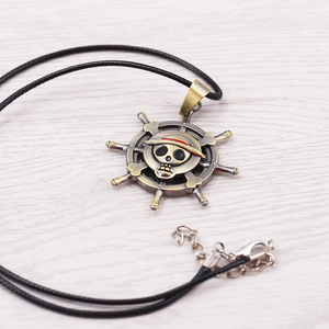 Collana <span class=keywords><strong>Anime</strong></span> One Piece con Ciondolo Vintage su Catena a Corda - Product Image 5