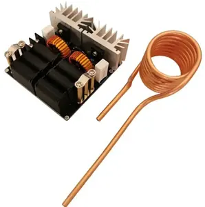 20A 53V ZVS Induction Heating PCB Board 1000W High Frequency Induction Heating Machine Metal Furnace