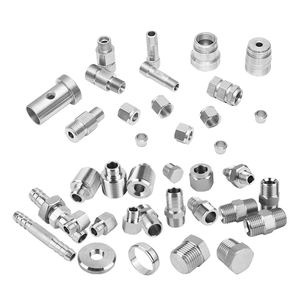 ข้อต่อท่อสแตนเลสแบบเกลียวสำหรับผู้หญิง OEM ODM อะไหล่เครื่องทำความร้อน ข้อต่อท่อสแตนเลสพร้อมเกลียว - Product Image 1