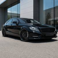 Jantes forgées Yufei multi-rayons en maille 20x9.0 20x10 décalées 5x112 noir brillant monobloc pour CLS320 C E S Class