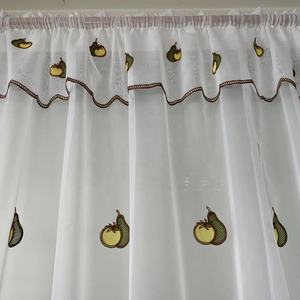100% poliestere colorato all'ingrosso finestra <span class=keywords><strong>cucina</strong></span> tenda pronto - Product Image 2