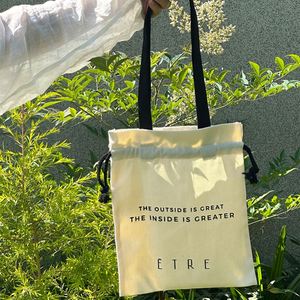 High Quality Nature Cotton Canvas <b>Drawstring</b> Tote Bag Custom Made Cotton <b>Drawstring</b> Bag Canvas Cotton Tote <b>Pouch</b> - Product Image 3