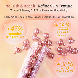 Cápsulas <span class=keywords><strong>de</strong></span> Suero Facial con Retinol y Ceramida, Antienvejecimiento, Antiarrugas, Hidratante, <span class=keywords><strong>Iluminador</strong></span>, Esencia <span class=keywords><strong>de</strong></span> Tratamiento Facial, Aceite OEM - Product Image 4