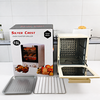 Four à pizza haute vitesse 15L, four électrique multifonctionnel pour la cuisson, four à air chaud professionnel pour la cuisine, usage domestique et hôtelier