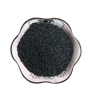 Supply high purity first grade black corundum for industrial abrasive sand free shipping samples