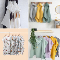 Peignoir de Bain Bébé à Capuche en Mousseline Éponge Douce et Absorbante, Couleur Unie, avec Oreilles de Lapin, en Bambou, Serviette de Bain Capuchon pour Bébé
