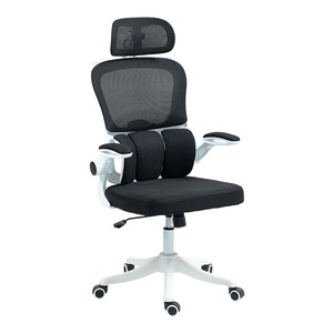 Ergonomic Office <b>Chair</b> With Flip Armrest And Reclining Function For Home Office <b>Study</b> Use - Product Image 5